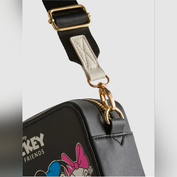 Disney’s Mickey and Friends Graphic Camera Bag Black purse Primark - Picture 4 of 5